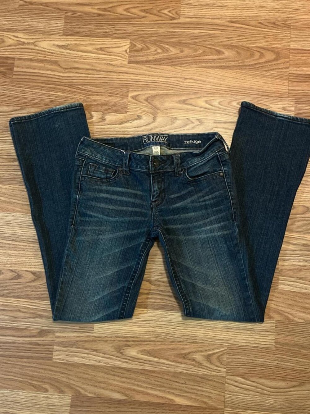 Women's Navy and Blue Jeans